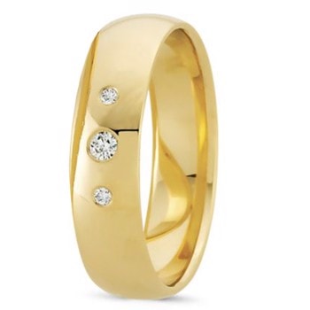 Model A4016-14G-DAME, guld hos Guldsmykket.dk